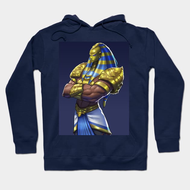 Egyptian King Collection Hoodie by Beckley Art